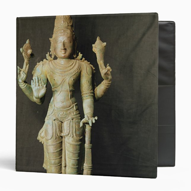 Vishnu, Late Chola Binder (Front/Inside)