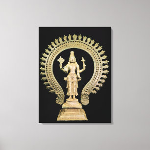 Vishnu, Late Chola Canvas Print