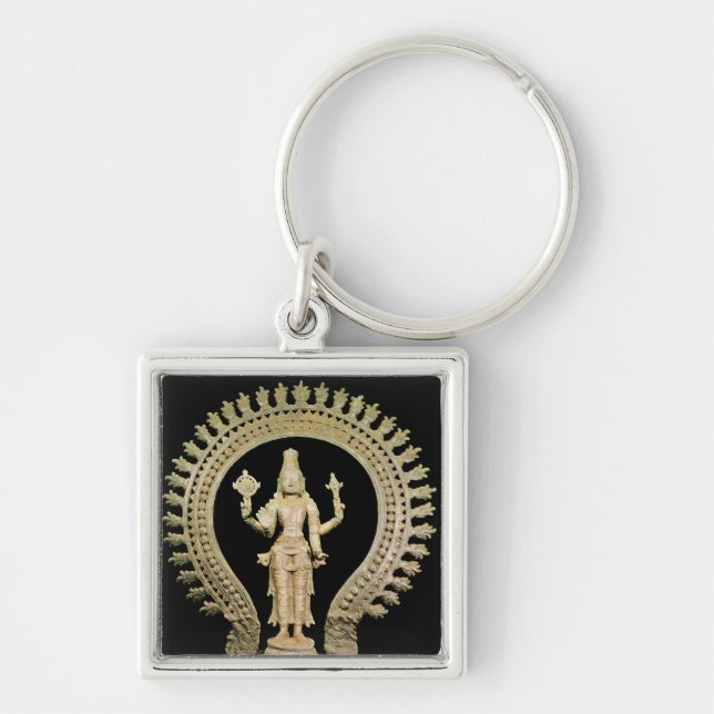 Vishnu, Late Chola Keychain (Front)