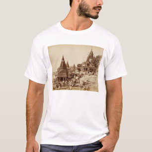 Vishnu Pud and Other Temples, Benares (sepia photo T-Shirt