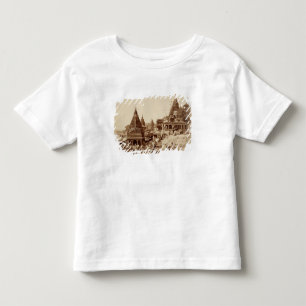 Vishnu Pud and Other Temples, Benares (sepia photo Toddler T-shirt