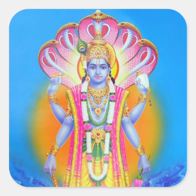 Vishnu Stickers (Front)
