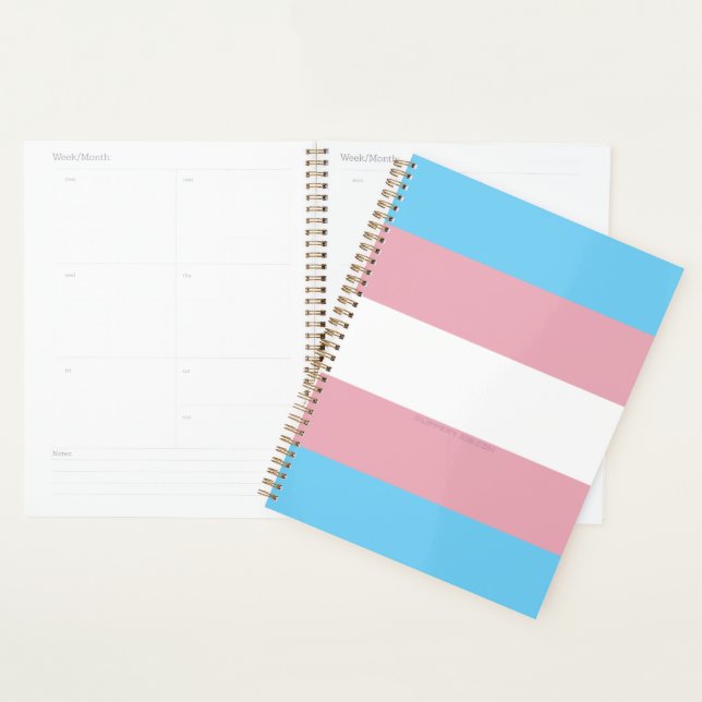 Visibilité du drapeau de fierté transgenre de Slip (Devant avec enveloppe)
