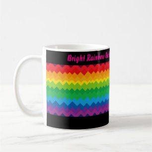 “Visibility” – An Abstract Pride Pattern #1 Coffee Mug