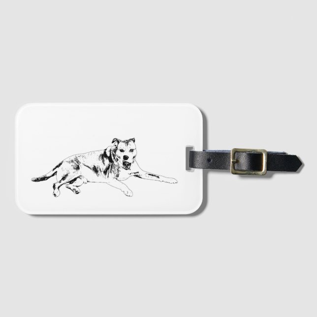 Visible Joy, Ready To Go Luggage Tag (Front Horizontal)