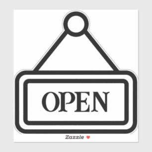 Visible Open/Closed Indicator Sticker