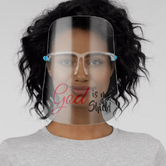 Visière De Protection Dieu est mon Bouclier