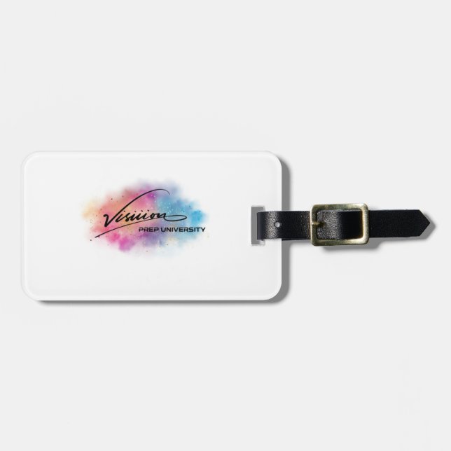 Visiiion Merch Luggage Tag (Front Horizontal)