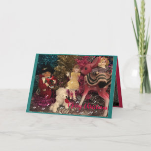 Vising Uncle Mistletoe Holiday Card