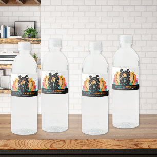 Vision Board Party  Water Bottle Label