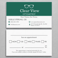 Vision Care Doctor Optometrist Office Appointment