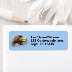 Vision d'un bel aigle d'or jeune