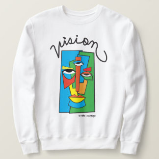 Vision est le Sweatshirt de message
