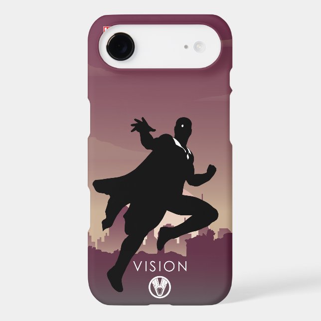 Vision Heroic Silhouette Case-Mate Samsung Galaxy Case (Back)