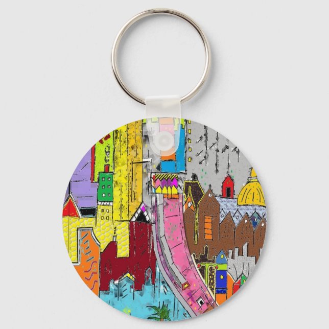 Vision Medellin Colombia Keychain (Front)