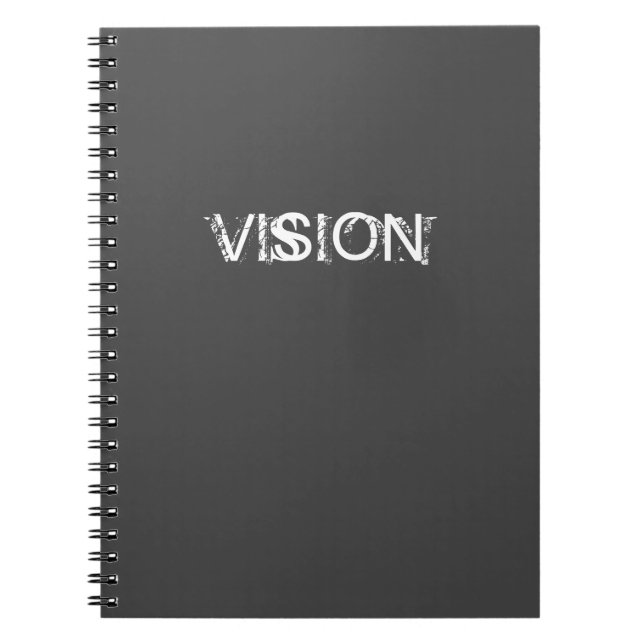 Vision Notebook or Journal (Front)
