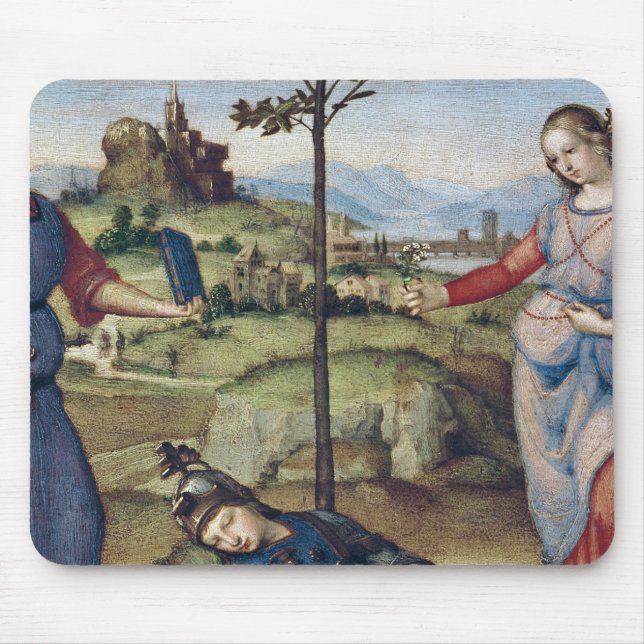 Vision of a Knight, c.1504 Mouse Pad (Front)