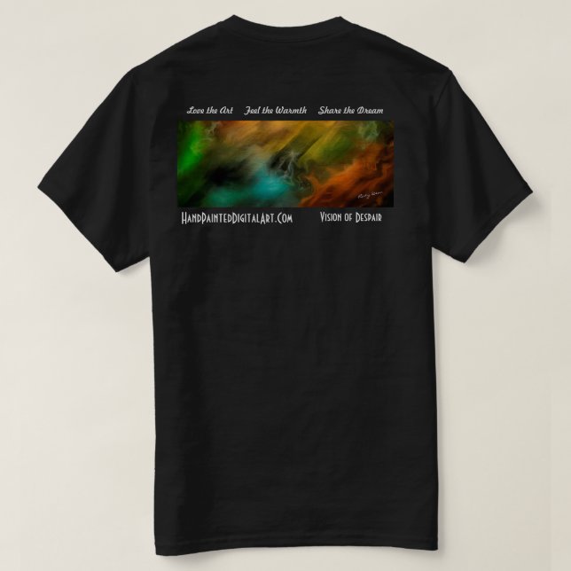 Vision of Despair T-Shirt (Design Back)