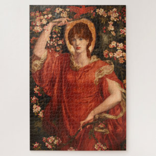 Vision of Fiammetta (by Dante Gabriel Rossetti) Jigsaw Puzzle