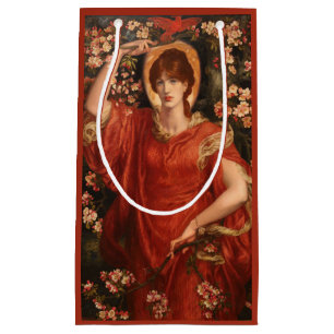 Vision of Fiammetta (by Dante Gabriel Rossetti) Small Gift Bag