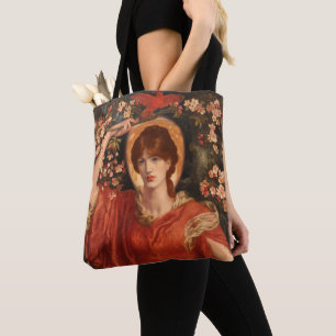 Vision of Fiammetta (by Dante Gabriel Rossetti) Tote Bag