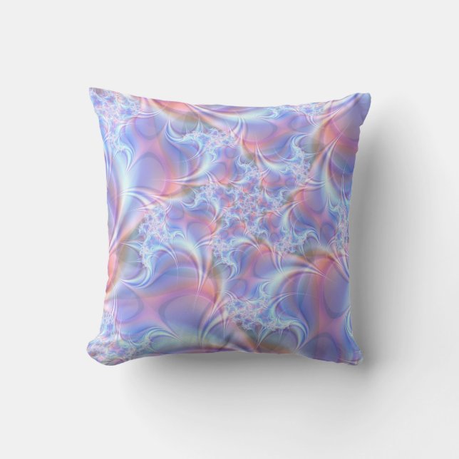 Vision of Sensetive Joy Artistic Throw Pillow (Front)