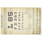 Vision Test Furniture Decoupage Paper