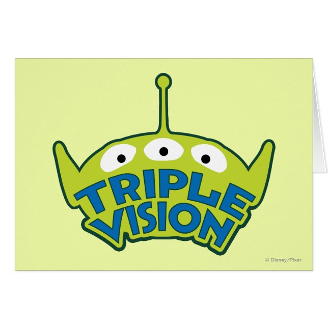 Vision triple Alien (Devant horizontal)