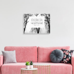 Vision Without Action Canvas Print