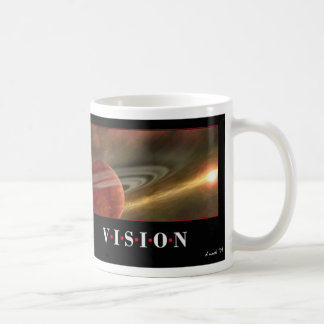 Vision without action is a daydream. coffee mug