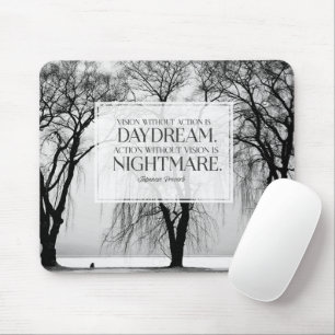 Vision Without Action Mouse Pad