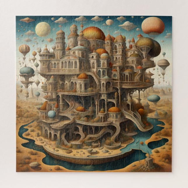 Visionary City Building Puzzle (Vertical)