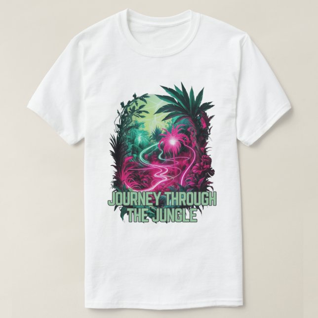 Visionary Voyage - Journey through the jungle T-Shirt (Design Front)