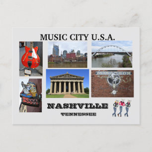 Visions de Nashville, Tennessee Carte postale