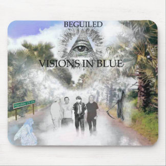 Visions in Blue Mousepad