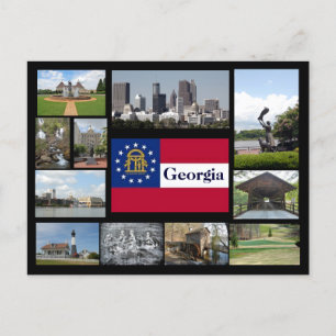 Visions of Georgia Postcard