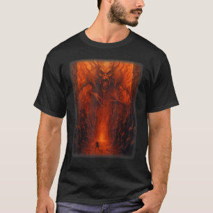Visions of Hell Satan Devils Demons Monster Skelet T-Shirt