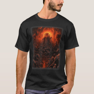 Visions of Hell Satan Devils Demons Monster Skelet T-Shirt
