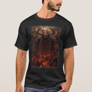 Visions of Hell Satan Devils Demons Monster Skelet T-Shirt