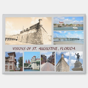Visions of Historic St. Augustine, Florida Magnet