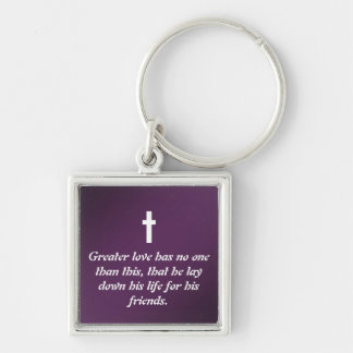 Visions of Purple Keychain