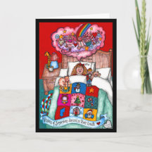 Visions of Sugarplums Card