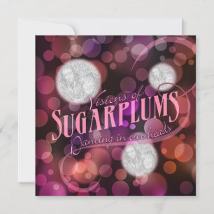 Visions Of Sugarplums Photo Holiday Card