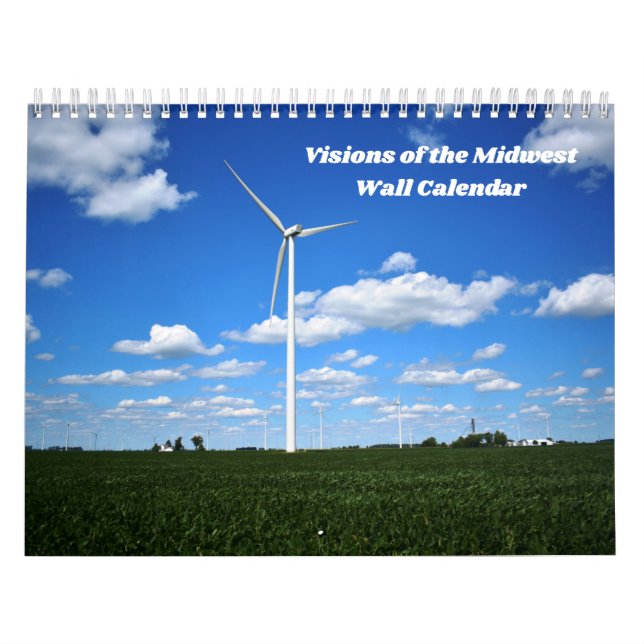 Visions of the Midwest Wall Calendar (Cover)