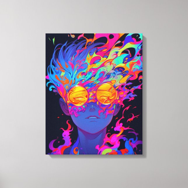 Visions Unraveled #1 Canvas Print (Front)