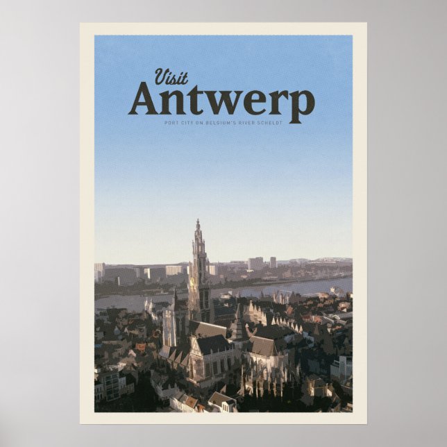 Visit Antwerp Poster (Front)