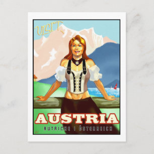Visit Austria! Postcard