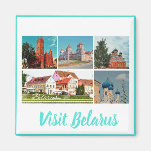 Visit Belarus Country View Travel Magnet