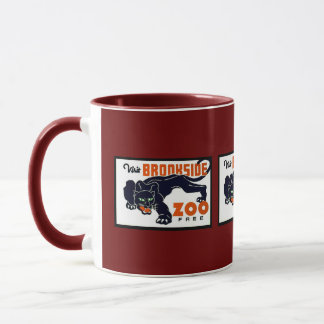 Visit Brookside Zoo Free - WPA Poster - Mug