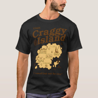 Visit Craggy Island Map - It's Small but not Far A T-Shirt
